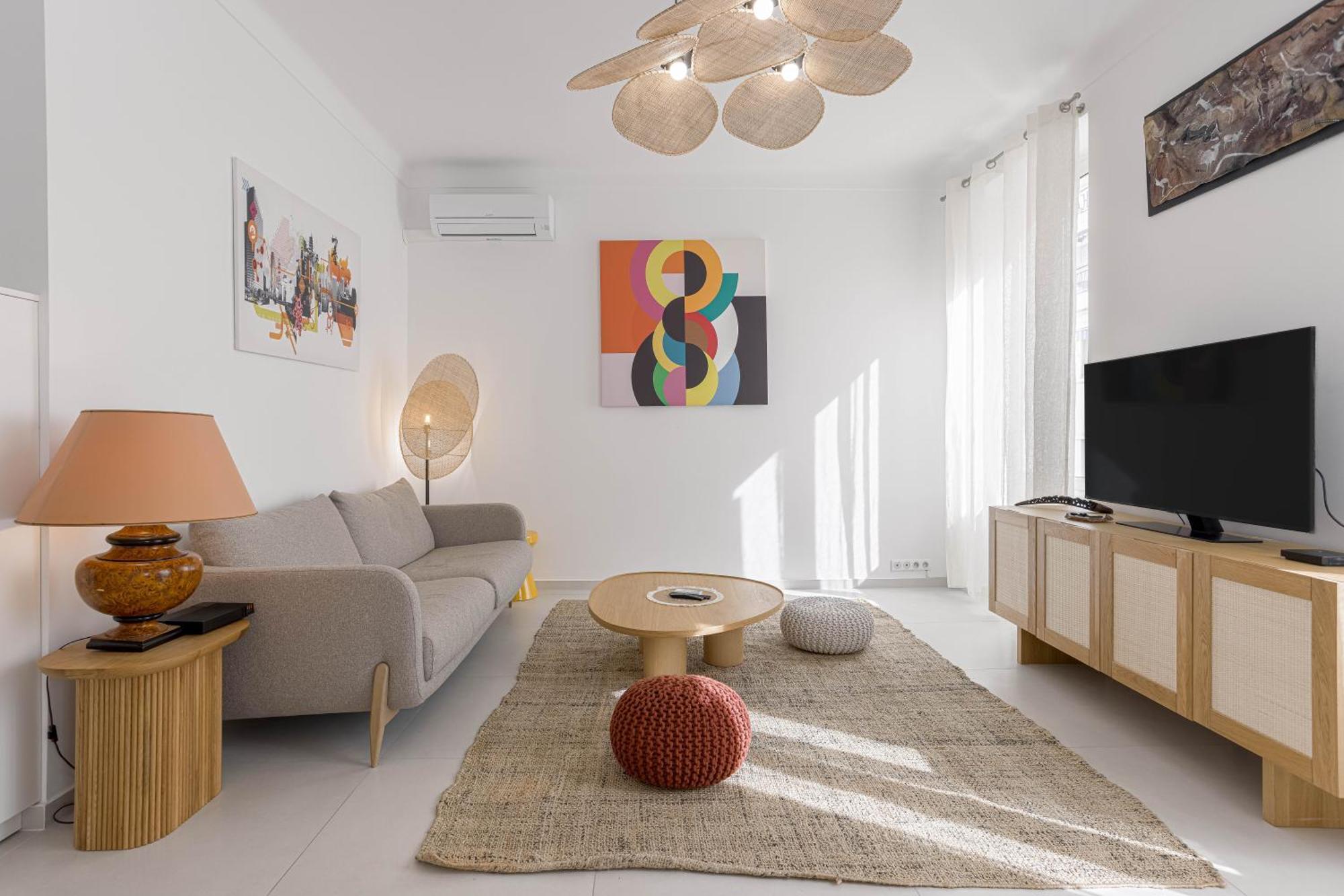Josi - 2 Chambres, Central, 10mn Du Palais&plages, Neuf, Clim Cannes