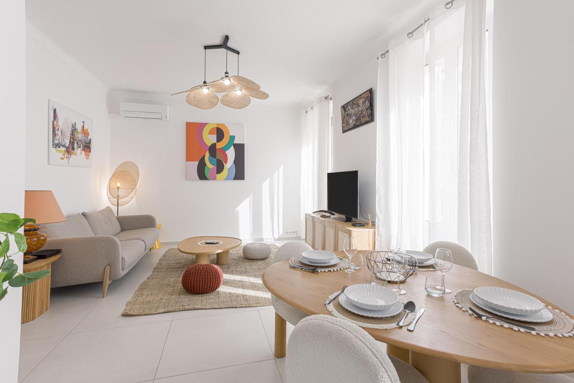 Josi - 2 Chambres, Central, 10mn Du Palais&plages, Neuf, Clim * Cannes